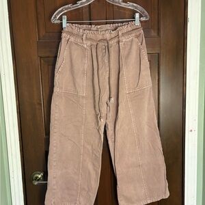 Comfy Dusty Pink Cargo Pants